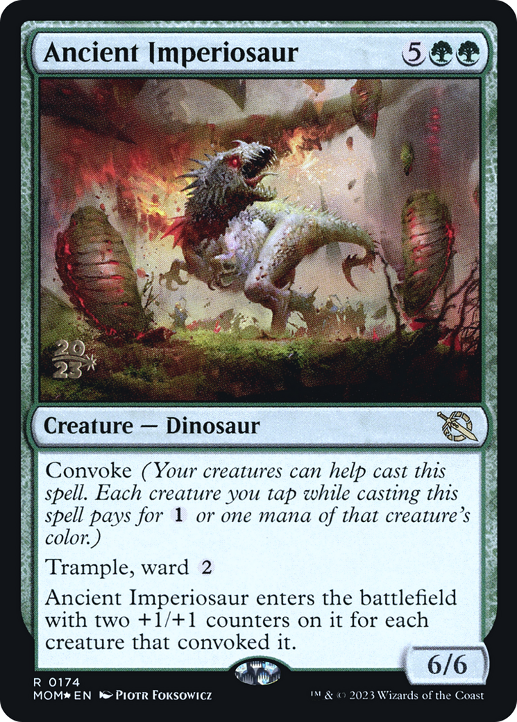 Ancient Imperiosaur [March of the Machine Prerelease Promos] | Total Play