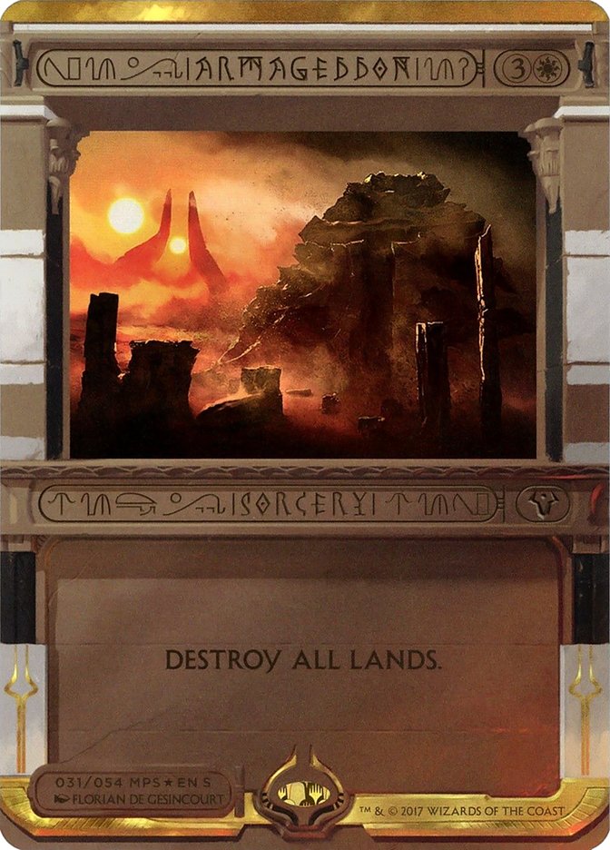 Armageddon (Invocation) [Amonkhet Invocations] | Total Play