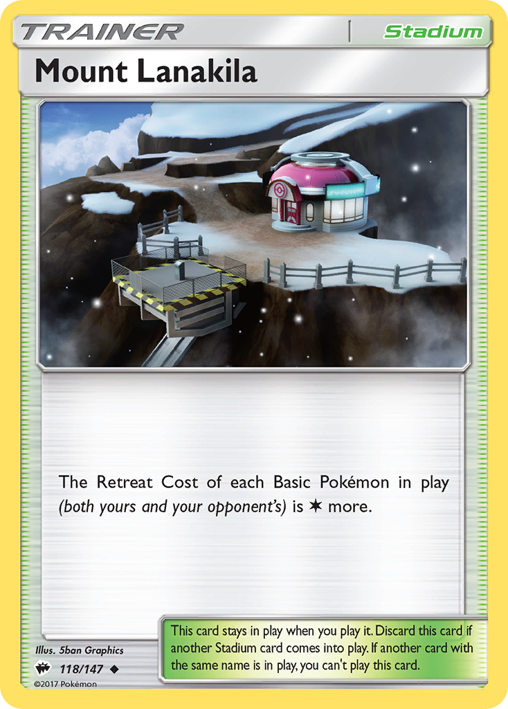 Mount Lanakila (118/147) [Sun & Moon: Burning Shadows] | Total Play