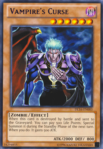 Vampire's Curse (Purple) [DL16-EN003] Rare | Total Play