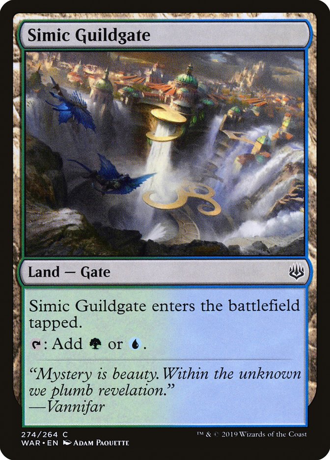 Simic Guildgate [War of the Spark] | Total Play
