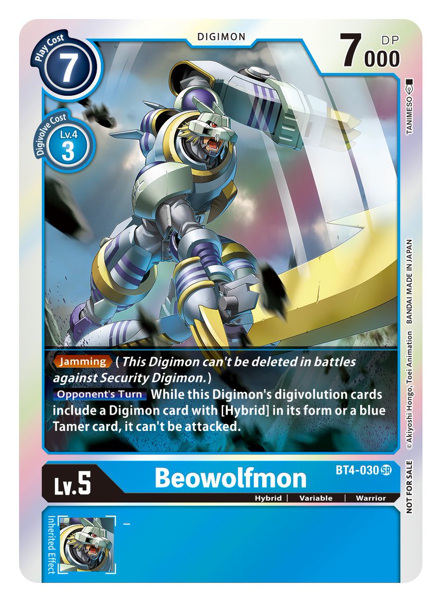 BeoWolfmon [BT4-030] (Event Pack 2) [Great Legend] | Total Play