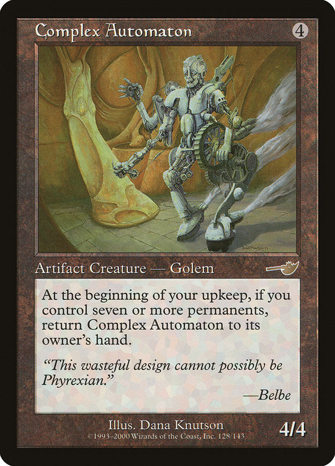 Complex Automaton [Nemesis] | Total Play