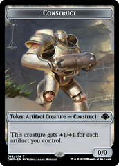 Elephant // Construct Double-Sided Token [Dominaria Remastered Tokens] | Total Play