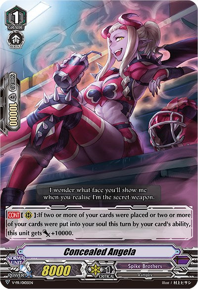 Concealed Angela (Parallel Foil) (V-PR/0105EN) [V Promo Cards] | Total Play