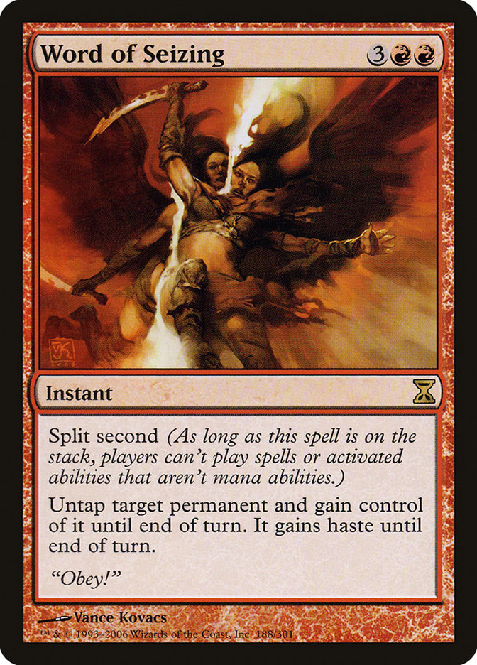 Word of Seizing [Time Spiral] | Total Play