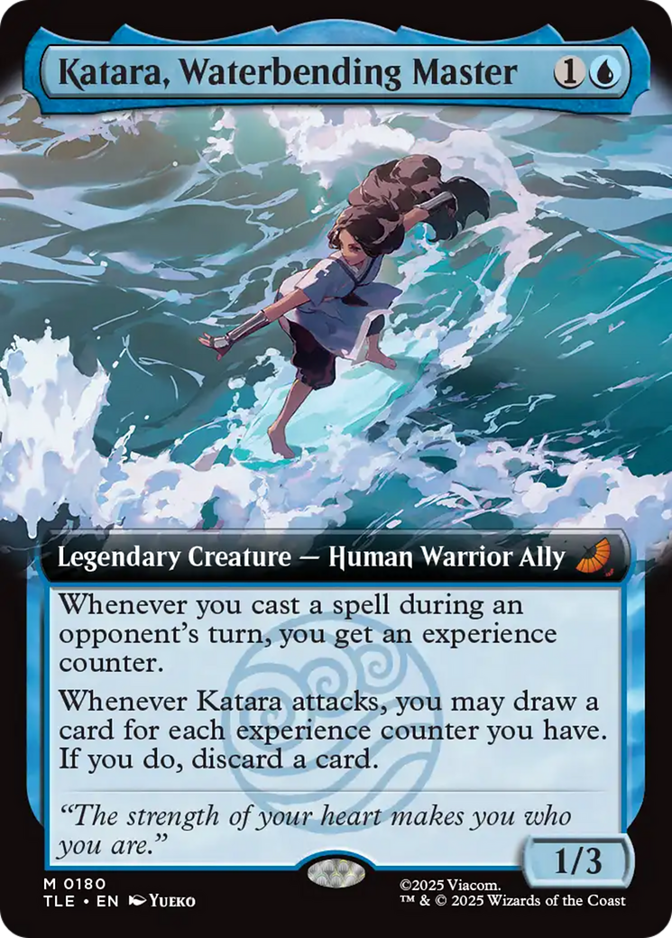 Katara, Waterbending Master (Extended Art) [Avatar: The Last Airbender: Eternal-Legal] | Total Play