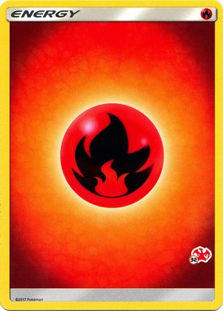 Fire Energy (Charizard Stamp #32) [Battle Academy 2020] | Total Play