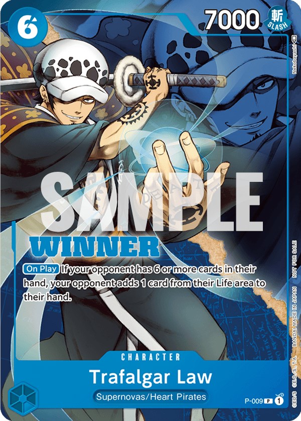 Trafalgar Law (P-009) (Winner Pack Vol. 1) [One Piece Promotion Cards] | Total Play