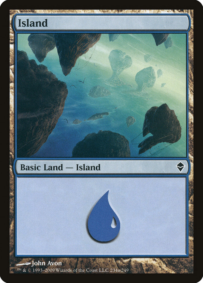 Island (234a) [Zendikar] | Total Play