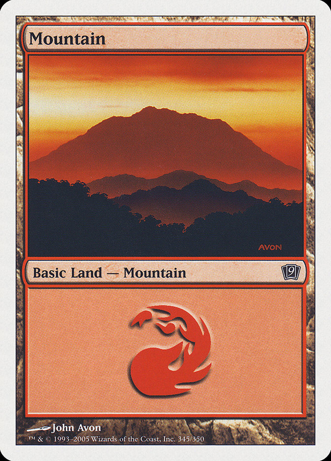 Mountain (345) [Ninth Edition] | Total Play