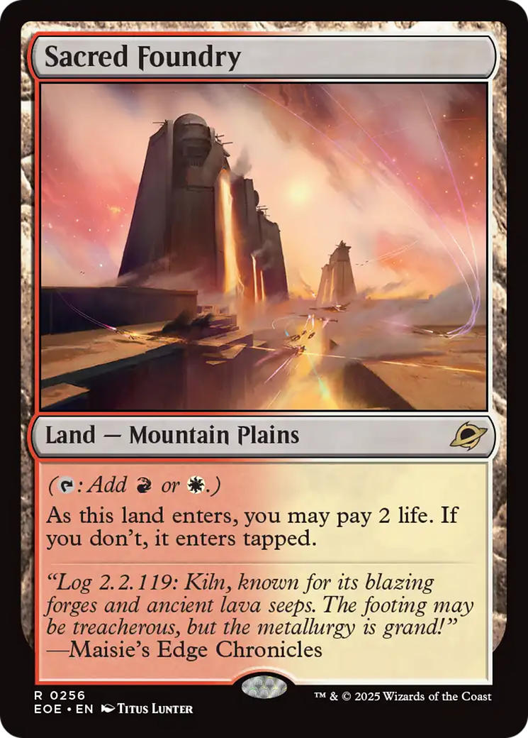 Sacred Foundry [Edge of Eternities] | Total Play