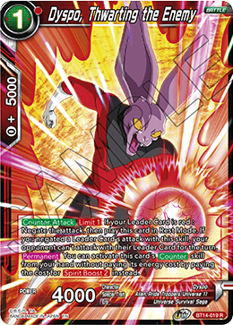 Dyspo, Thwarting the Enemy (BT14-019) [Cross Spirits] | Total Play