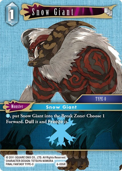 Snow Giant [Opus VI] | Total Play