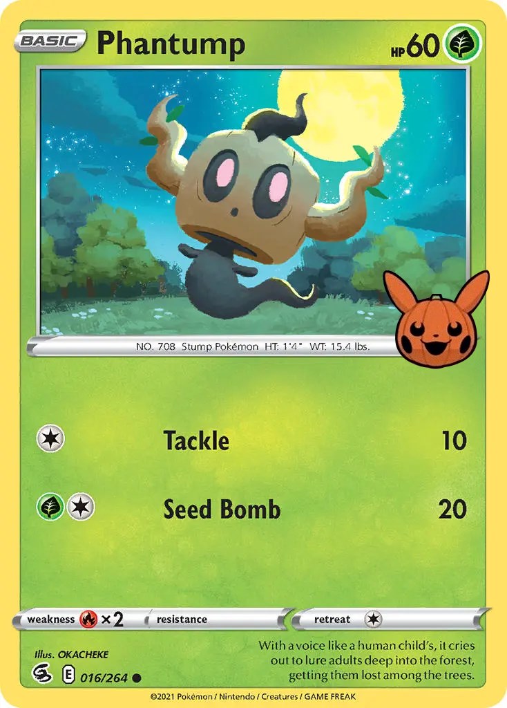 Phantump (016/264) [Trick or Trade] | Total Play