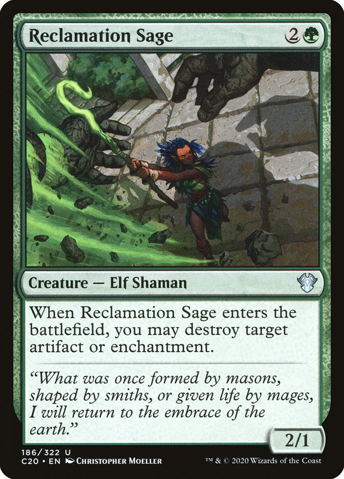 Reclamation Sage [Commander 2020] | Total Play