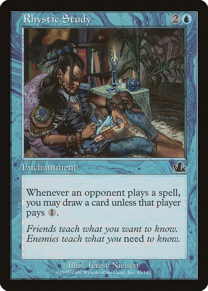 Rhystic Study [Prophecy] | Total Play