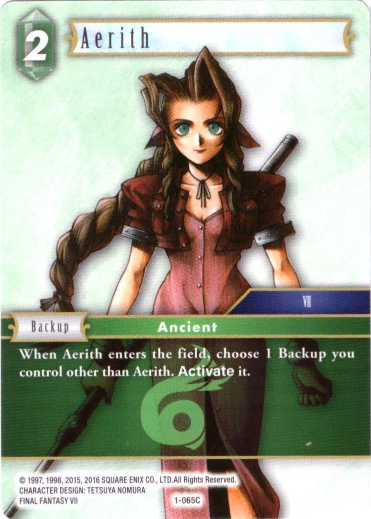 Aerith (Deck Exclusive) [Opus I] | Total Play
