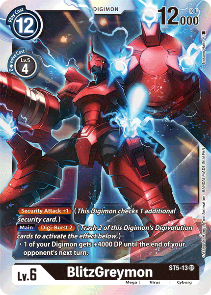 BlitzGreymon [ST5-13] [Starter Deck: Machine Black] | Total Play