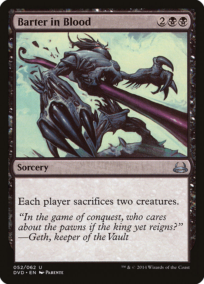Barter in Blood (Divine vs. Demonic) [Duel Decks Anthology] | Total Play