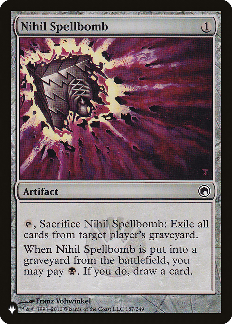 Nihil Spellbomb [The List] | Total Play