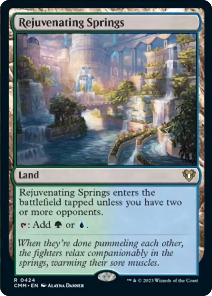 Rejuvenating Springs [Commander Masters] | Total Play
