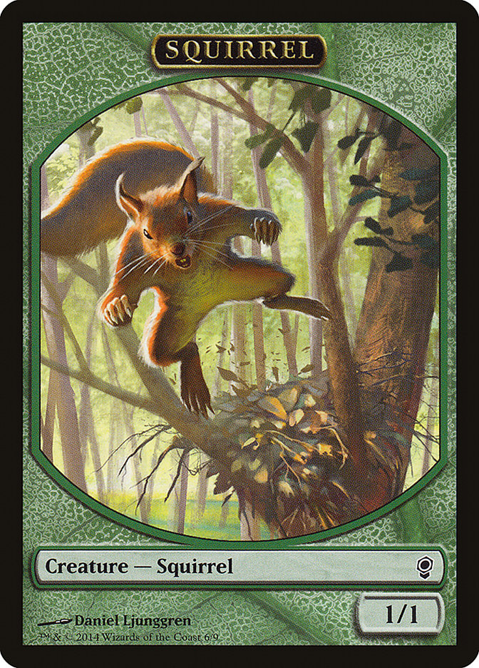 Squirrel Token [Conspiracy Tokens] | Total Play