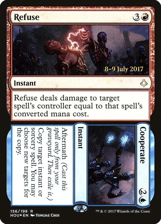 Refuse // Cooperate [Hour of Devastation Prerelease Promos] | Total Play