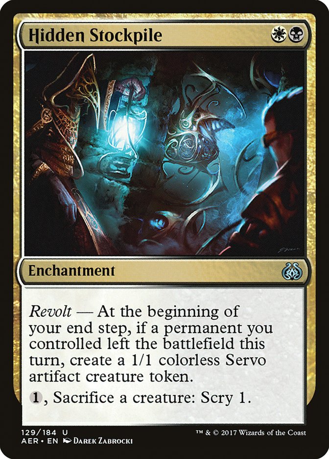 Hidden Stockpile [Aether Revolt] | Total Play