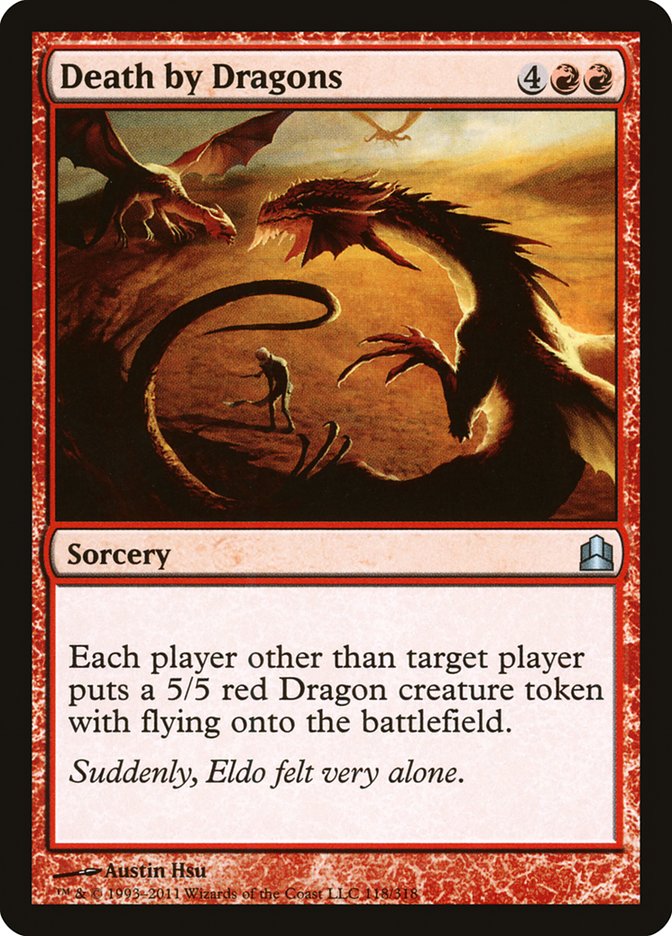 Death by Dragons [Commander 2011] | Total Play