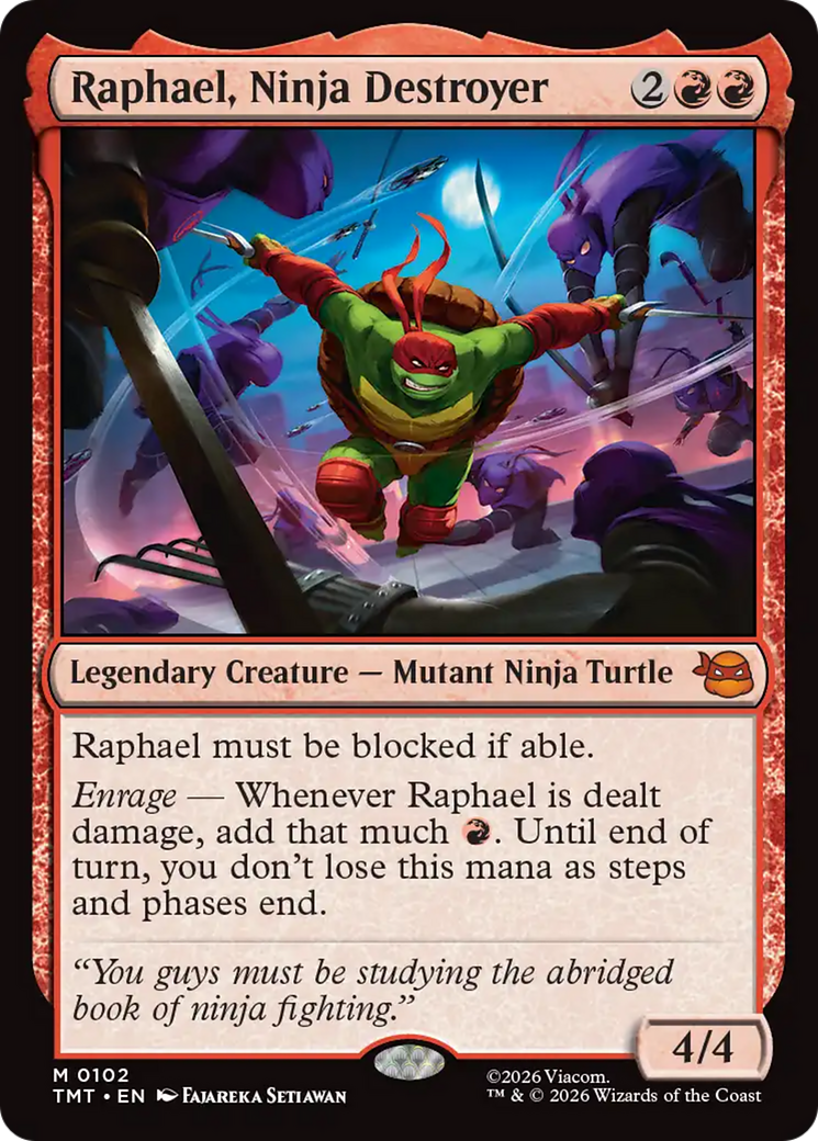 Raphael, Ninja Destroyer [Teenage Mutant Ninja Turtles] | Total Play