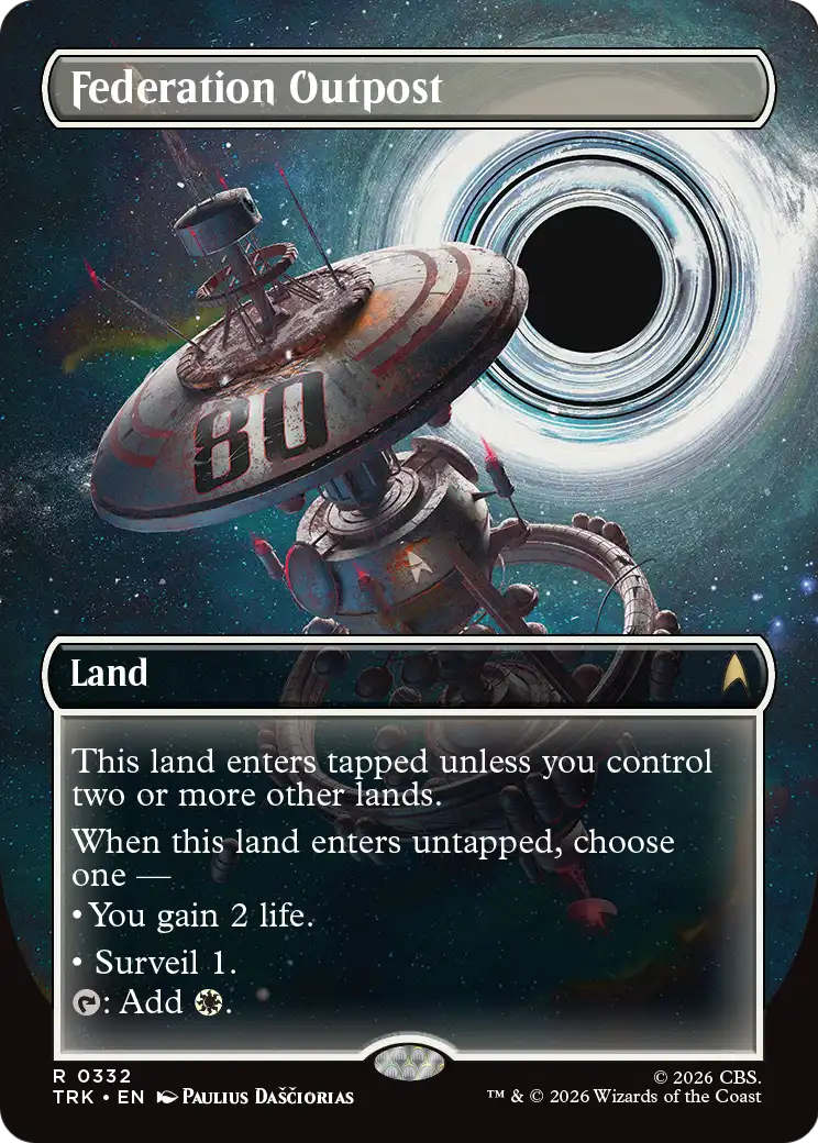Federation Outpost (Borderless) [Star Trek] | Total Play