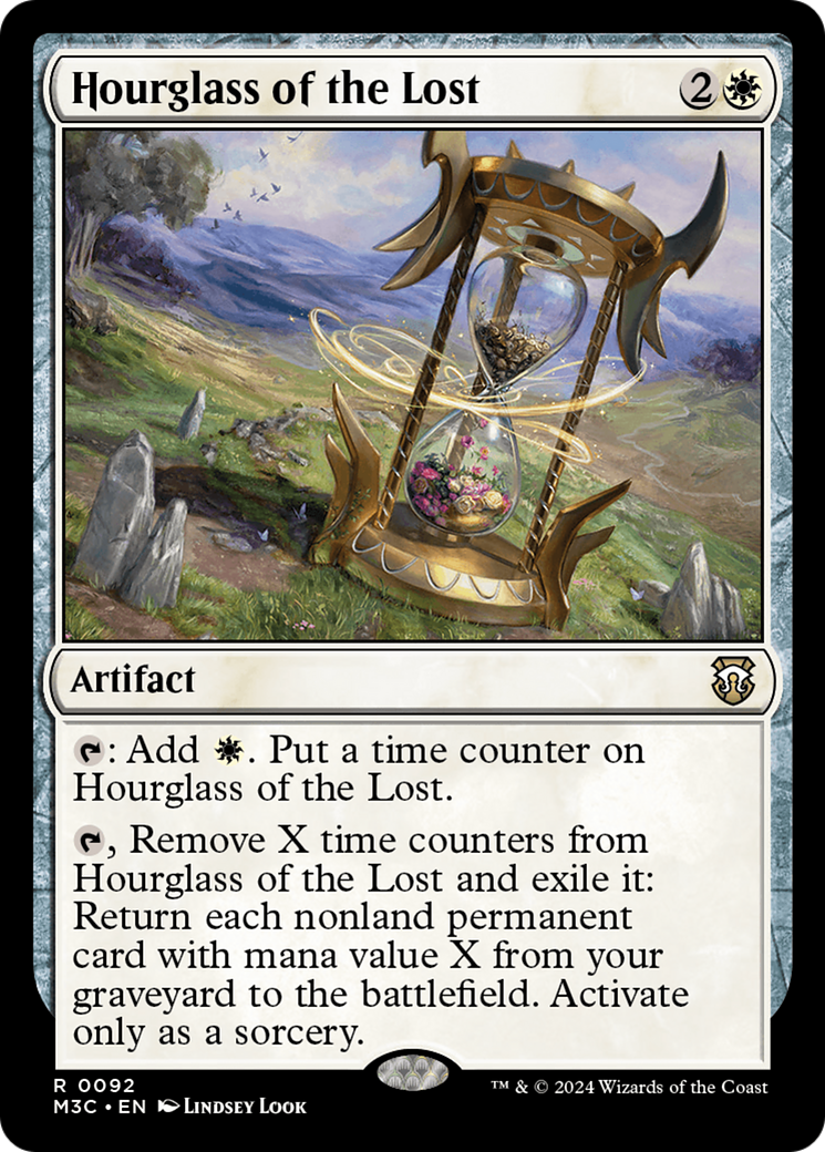 Hourglass of the Lost (Ripple Foil) [Modern Horizons 3 Commander] | Total Play