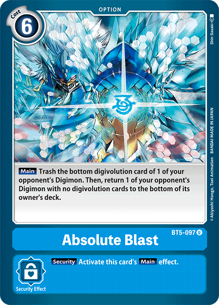 Absolute Blast [BT5-097] [Battle of Omni] | Total Play