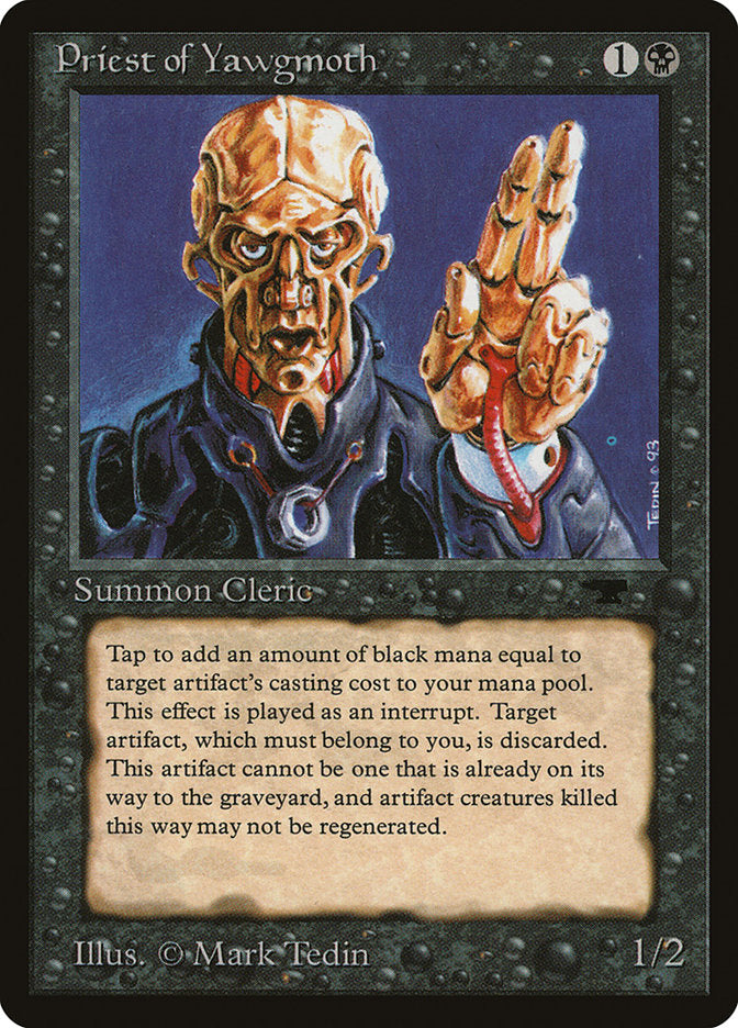 Priest of Yawgmoth [Antiquities] | Total Play