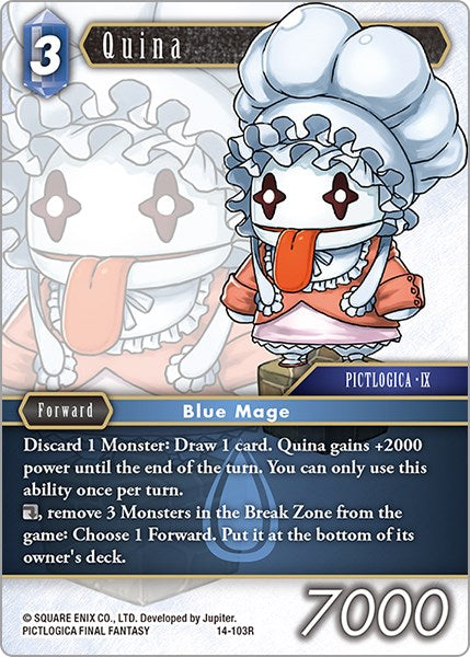 Quina [Opus XIV: Crystal Abyss] | Total Play