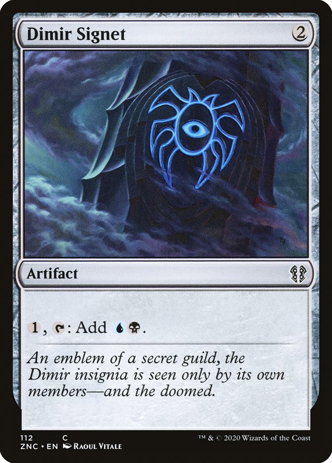 Dimir Signet [Zendikar Rising Commander] | Total Play