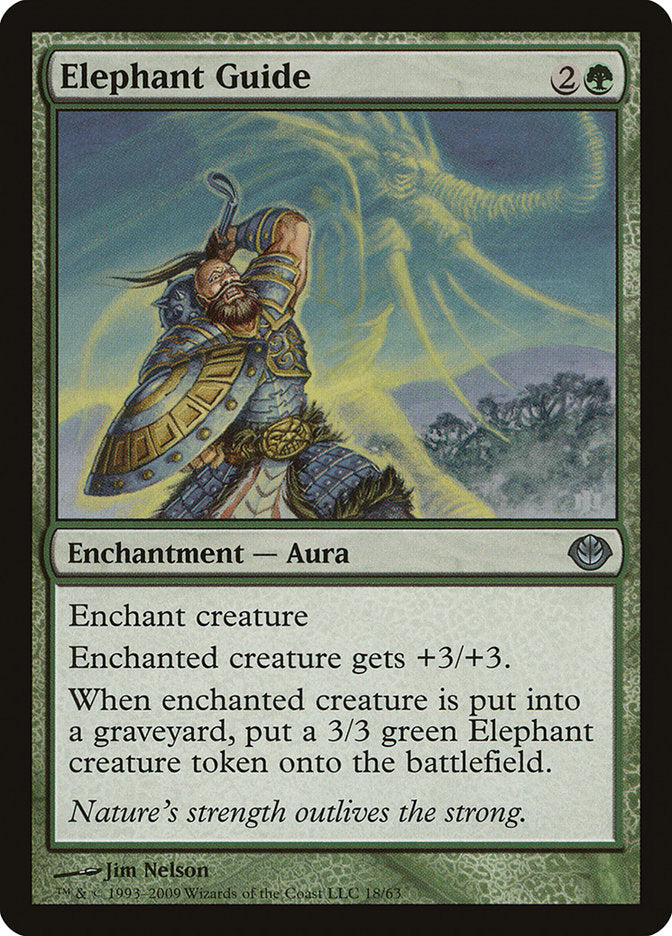 Elephant Guide [Duel Decks: Garruk vs. Liliana] | Total Play