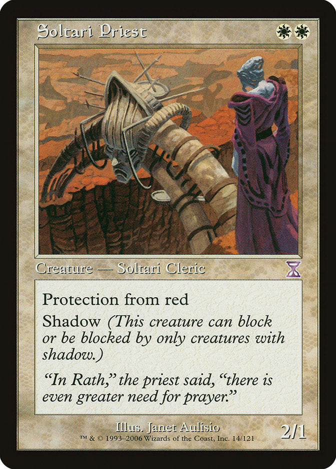 Soltari Priest [Time Spiral Timeshifted] | Total Play