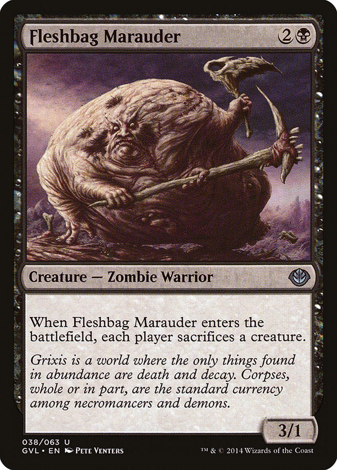 Fleshbag Marauder (Garruk vs. Liliana) [Duel Decks Anthology] | Total Play