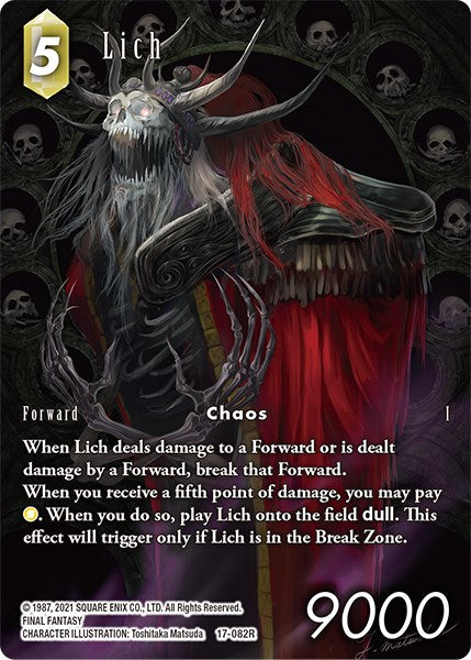 Lich (Full Art) [Rebellion's Call] | Total Play