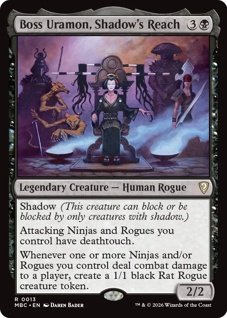 Boss Uramon, Shadow's Reach [Mystery Booster: Commander Edition] | Total Play