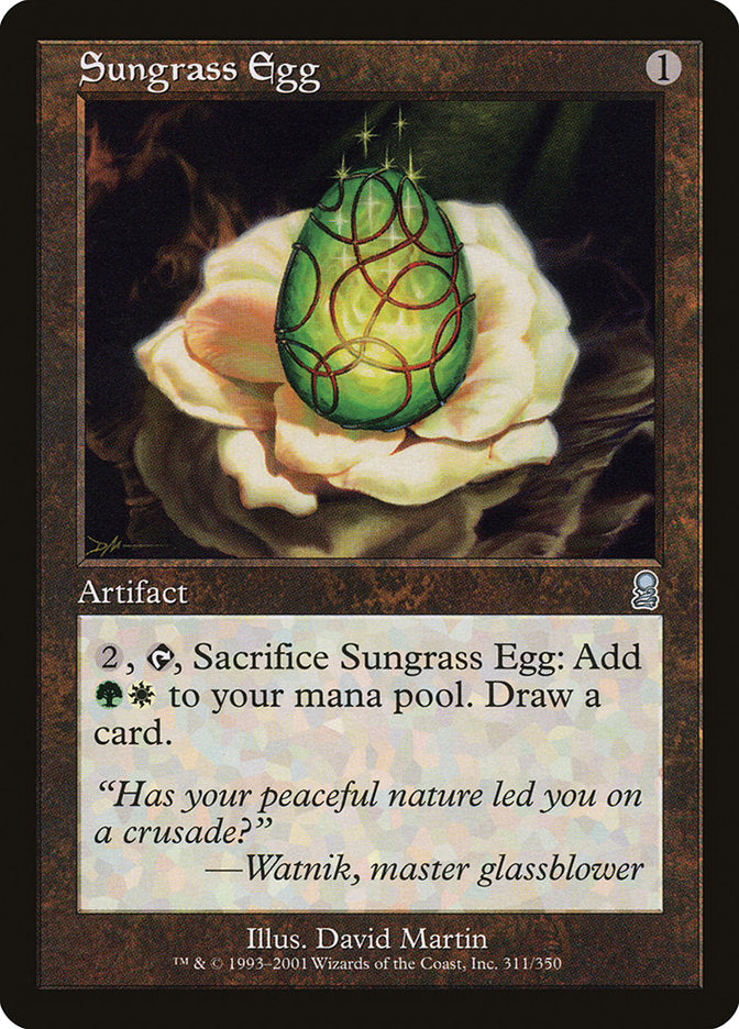 Sungrass Egg [Odyssey] | Total Play