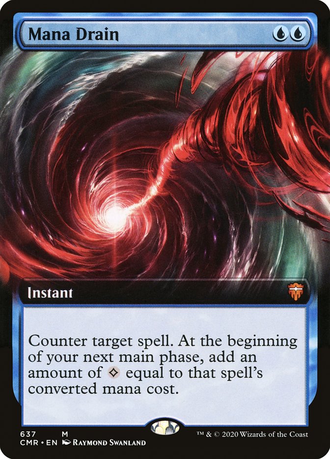 Mana Drain (Extended Art) [Commander Legends] | Total Play