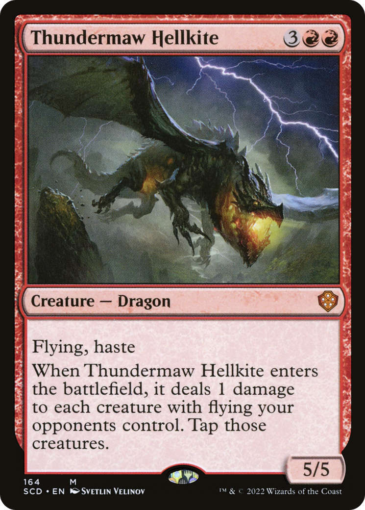 Thundermaw Hellkite [Starter Commander Decks] | Total Play