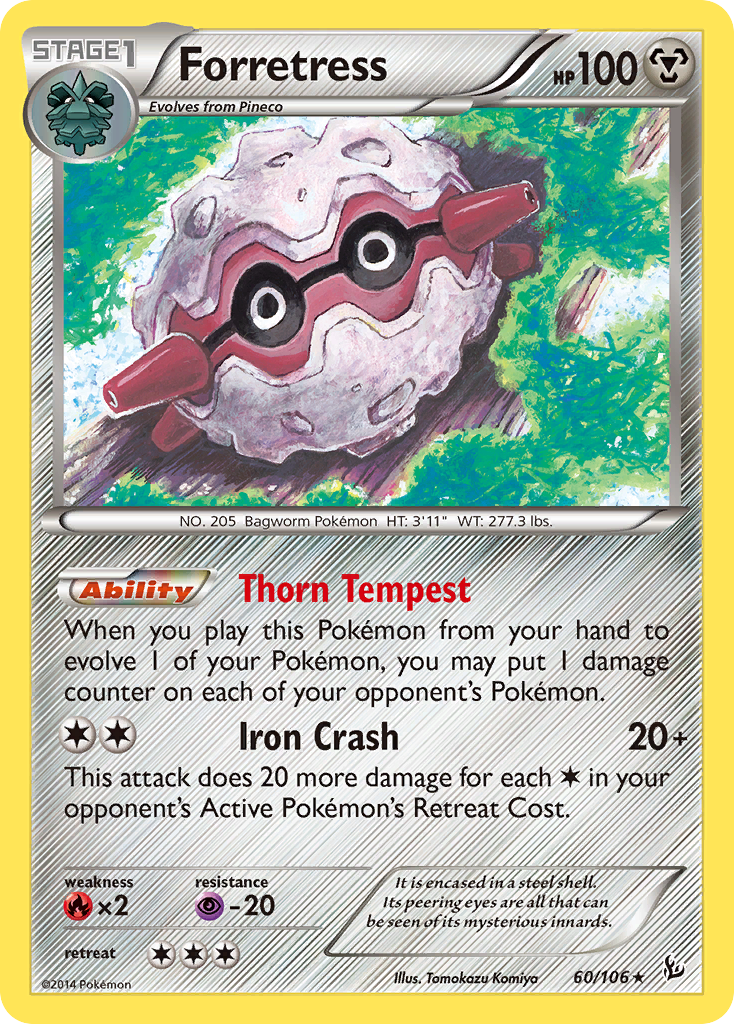 Forretress (60/106) [XY: Flashfire] | Total Play