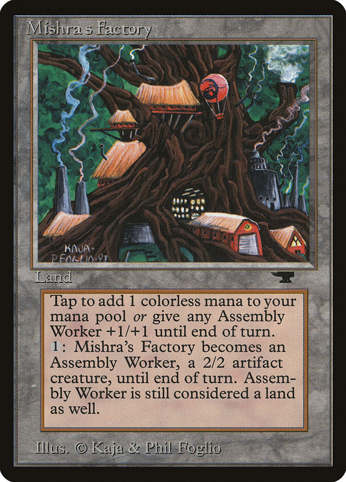 Mishra's Factory (Dark Green Background) [Antiquities] | Total Play
