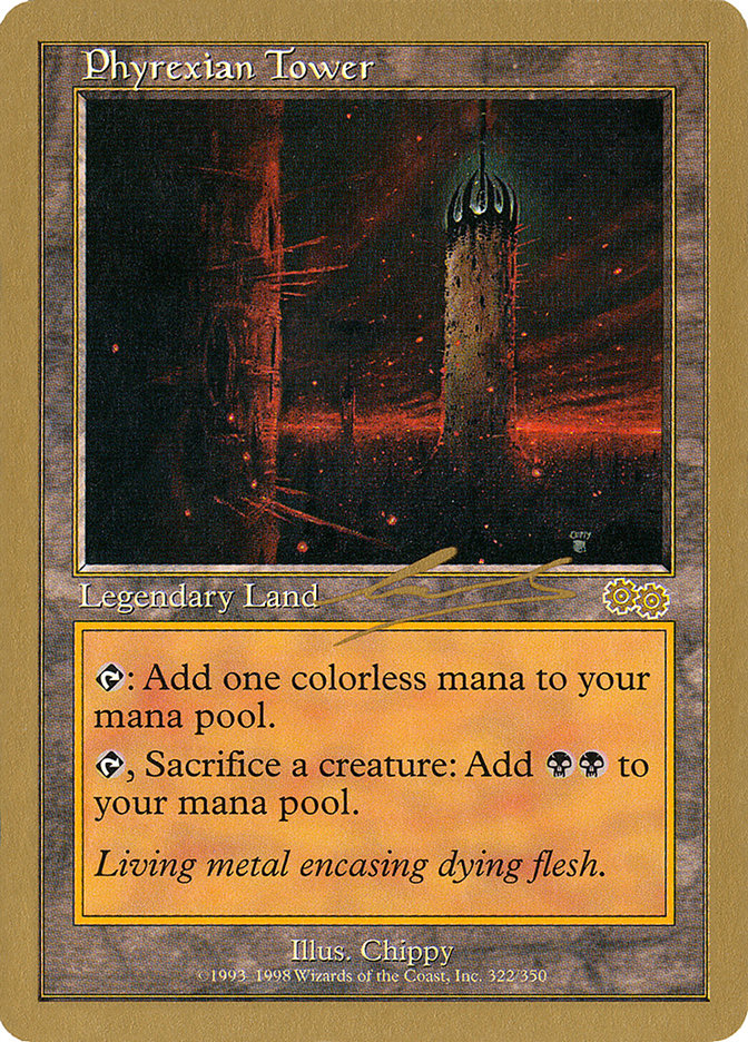 Phyrexian Tower (Nicolas Labarre) [World Championship Decks 2000] | Total Play