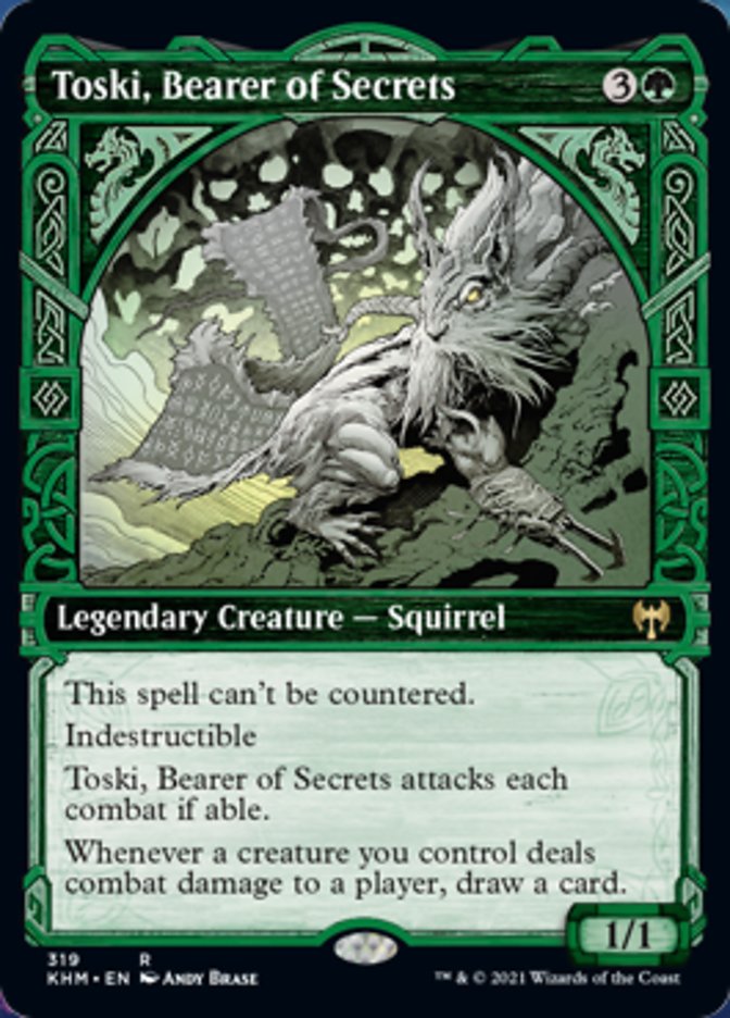 Toski, Bearer of Secrets (Showcase) [Kaldheim] | Total Play