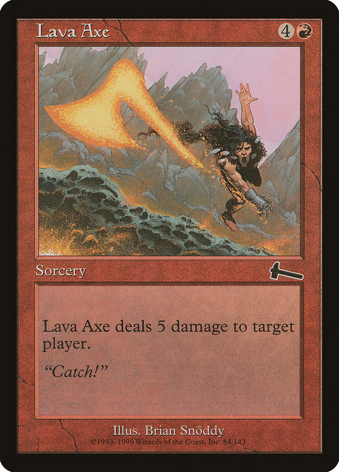 Lava Axe [Urza's Legacy] | Total Play